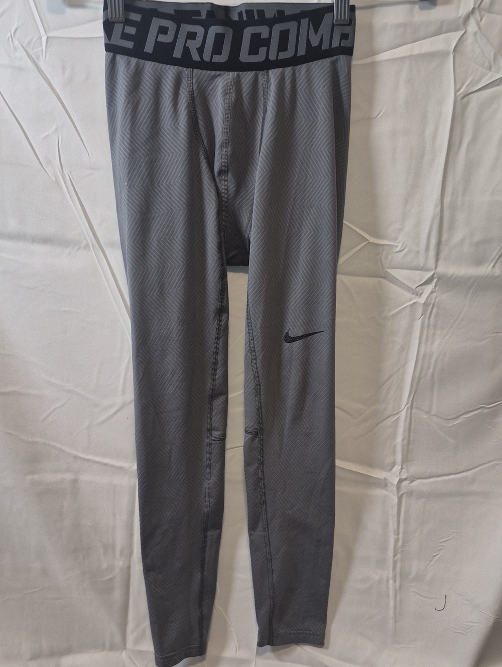 Nike Men’s Gray/Black Pro Compression Tights